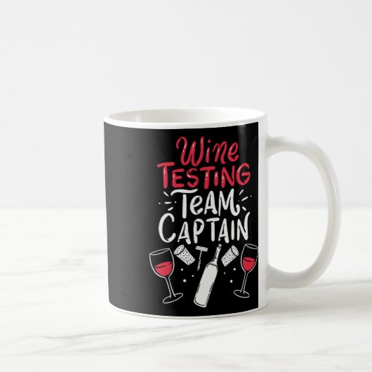 Funny Wine Degustation Shirts Kaffeetasse (Rechts)