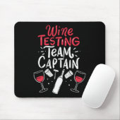 Funny Wine Degustation Shirts Mousepad (Mit Mouse)