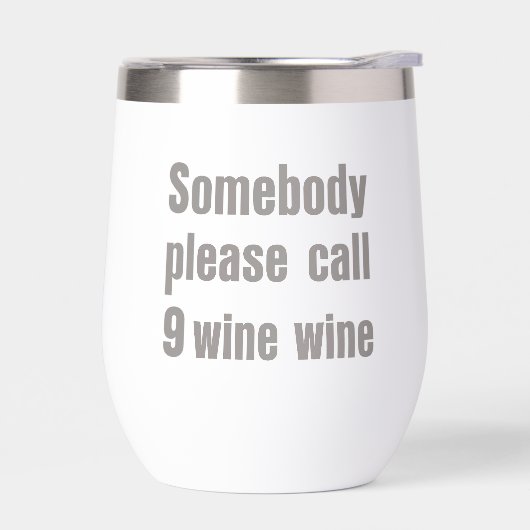 Funny Wine Emergency Zitat (Links)