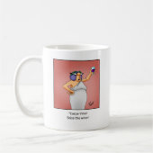 Funny Wine Geschenk! Kaffeetasse (Links)