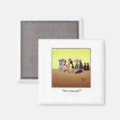 Funny Wine Geschenk! Magnet (Vorderseite/Rückseite)