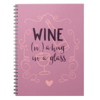 Funny Wine ist ein Schluck in einem Glas