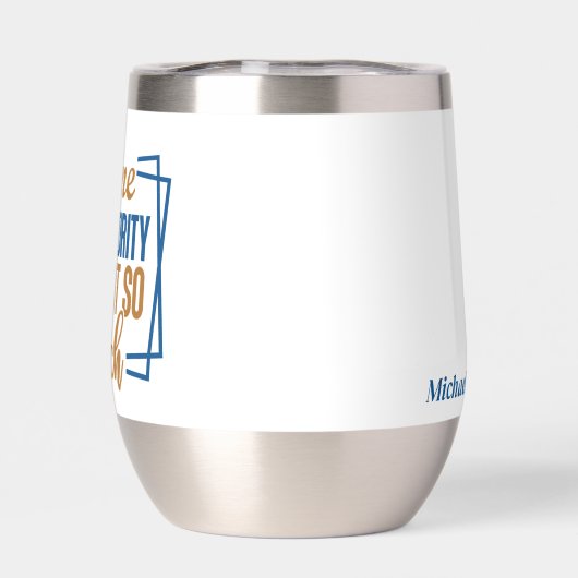 Funny Wine ist eine Priorität (Rückseite)