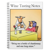 Funny Wine Journal-Geschenk Notizblock (Vorderseite)