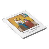 Funny Wine Journal "Spectickles" Geschenk Notizblock (angewinkelt)