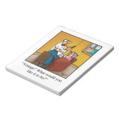 Funny Wine Journal "Spectickles" Geschenk Notizblock (Rotiert)