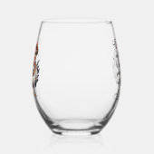 Funny Wine Lover/Chicken Weinglas Ohne Stiel (Links)