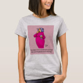 Funny Wine Lover Spaß Tee Shirt (Vorderseite)