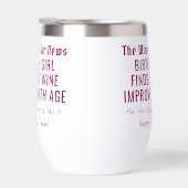 Funny Wine News Wein verbessert sich mit Alter, an (Rechts)