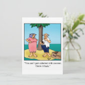 Funny Wine Party Einladungen (Stehend Vorderseite)