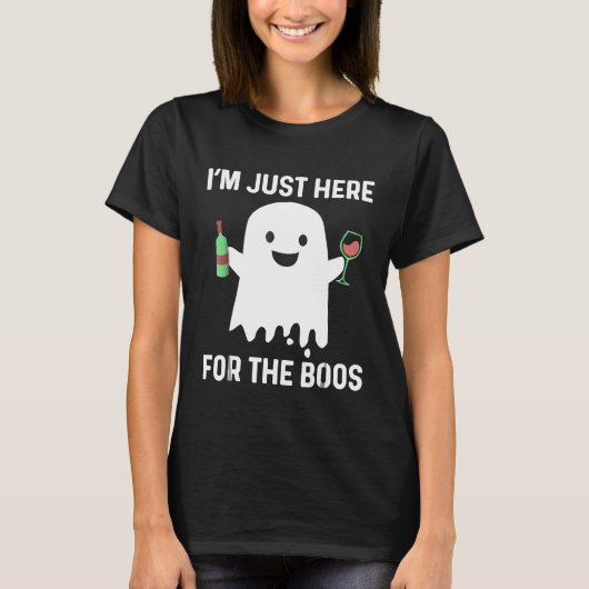 Funny Wine Party Shirt Funny Halloween (Vorderseite)