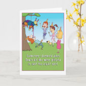 Funny Wine Pinata Geburtstagkarte Karte (Gelbe Blume)