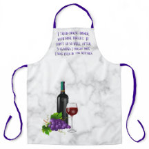 Funny Wine - Schürze LG