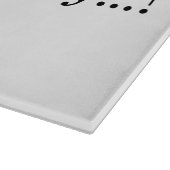 Funny Wine Spaß Chefkoch Schneidebrett (Ecke)