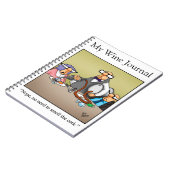Funny Wine Spaß Journal-Geschenk Notizblock (Linke Seite)
