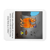 Funny Wine Spaß Magnet Geschenk (Horizontal)