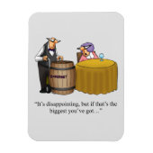 Funny Wine Spaß Magnet Geschenk (Vertikal)