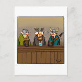 Funny Wine Spaß Postcard "Spectickles" Postkarte (Vorderseite)