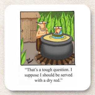 Funny Wine Spaß Untersetzer Set