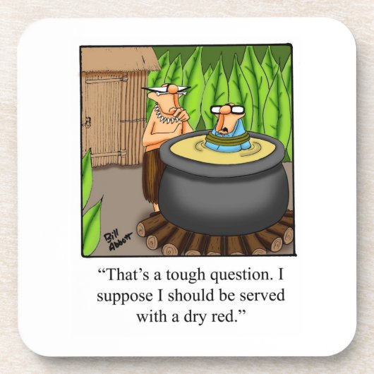 Funny Wine Spaß Untersetzer Set (Vorderseite)