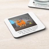 Funny Wine Spaß Untersetzer Set (Linke Seite)