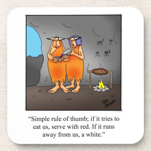 Funny Wine Spaß Untersetzer Set (Vorderseite)