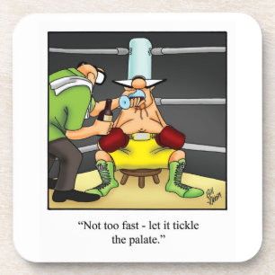 Funny Wine Spaß Untersetzer Set