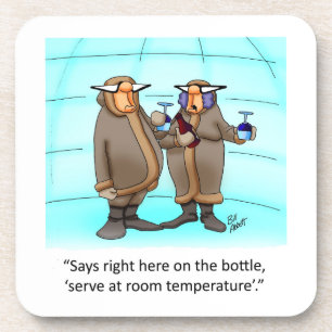 Funny Wine Spaß Untersetzer Set