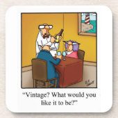 Funny Wine Spaß Untersetzer Set "Spectickles" (Vorderseite)