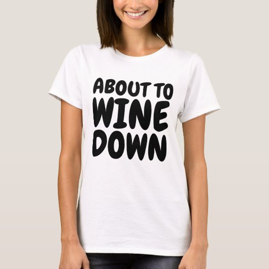 Funny WINE T - Shirt T-Shirts (Vorderseite)