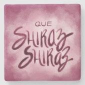 Funny wine Untersetzer Rotwein Liebesgeschenk que  (Vorderseite)