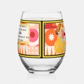 Funny Wineglass Best Friend Gift "Doctor" Weinglas Ohne Stiel (Links)