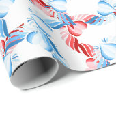 Funny Wing Liebe Pattern Geschenkpapier (Rolleneckpunkt)