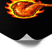 Funny Wing Lifting Chamon  Poster (Ecke)