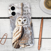 Funny Winter Owl Bird Case-Mate iPhone Hülle