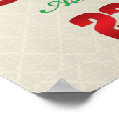 Funny Winter Solstice Poster (Ecke)