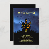 Funny Wir haben das sprichwörtliche Schwarze Spuk  Begleitkarte (Vorne/Hinten)