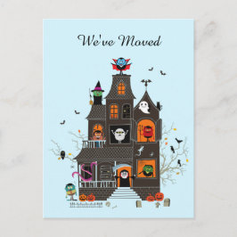 Funny, wir haben spöttisch Spuk Hausadresse versch Postkarte