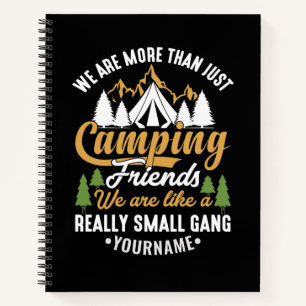 Funny, wir sind mehr als nur Camping-Freunde Notizblock