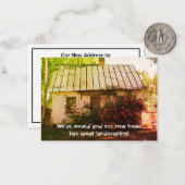 Funny - Wir sind nach Großem Landschaftsschutznote Mitteilungskarte (Vorderseite/Rückseite Beispiel)