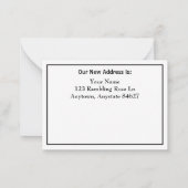 Funny - Wir sind nach Großem Landschaftsschutznote Mitteilungskarte (Rückseite)