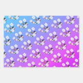 Funny Wir wünschen dir frohe Weihnachten Geschenkpapier Set (Vorderseite 3)