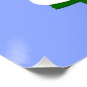 Funny Wir wünschen dir frohe Weihnachten Poster (Ecke)