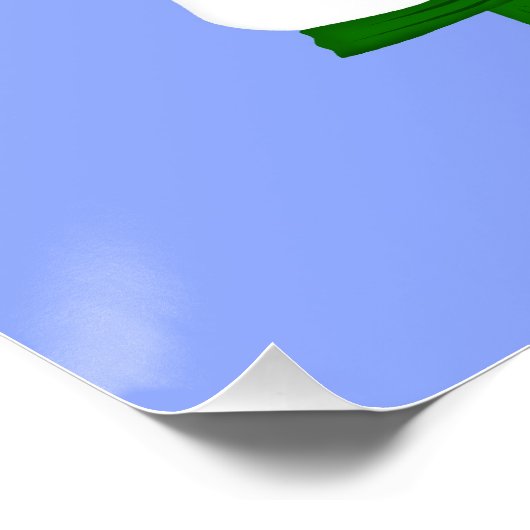 Funny Wir wünschen dir frohe Weihnachten Poster (Ecke)