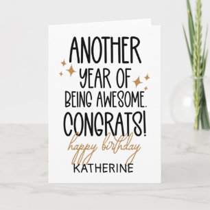 Funny wird älter Geburtstag für den Freund Karte