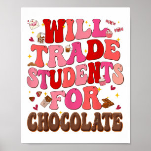 Funny wird Schüler gegen Schokoladenweine tauschen Poster