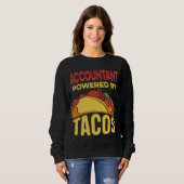 Funny wird Steuern für Tacos-Konten erheben Sweatshirt (Vorne ganz)