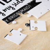 Funny wirst du mein Vorschlag für eine Bridesmaid  Puzzle (Seite)
