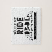 Funny wirst du mein Vorschlag für eine Bridesmaid  Puzzle (Vertikal)