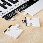 Funny wirst du mein Vorschlag für eine Bridesmaid Puzzle (Seite)